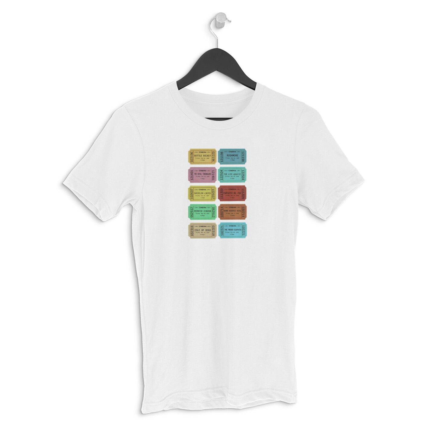 Round neck T-shirt - Wes - Filmography